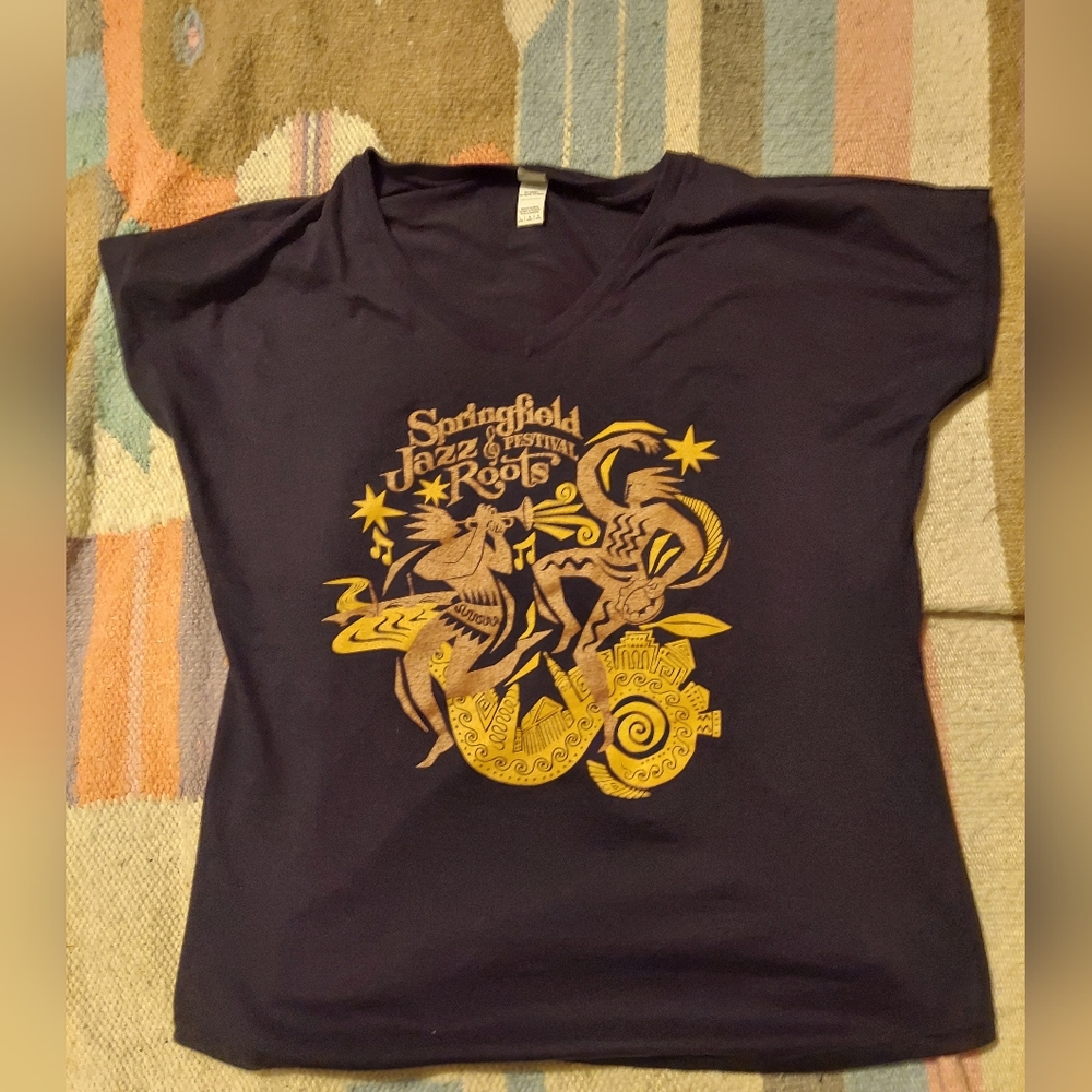Springfield Jazz Festival t-shirt size large